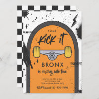 Skateboard Come Kick It Urban Sport Fête d'anniver