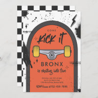 Skateboard Come Kick It Urban Sport Fête d'anniver