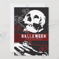 Skeleton poétique Décès effrayant Gothique Hallowe