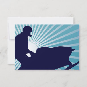 Invitation ski de motoneige