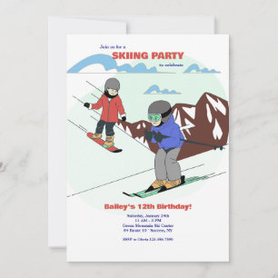 Invitation Ski Party