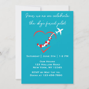 Invitation Sky's meilleur pilote, Heart Aeroplane, Anniversai