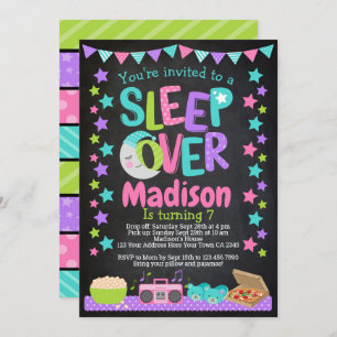 Invitation Sleepover
