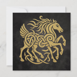Invitation Sleipnir Cheval à Huit Pattes Mythologie Nordique