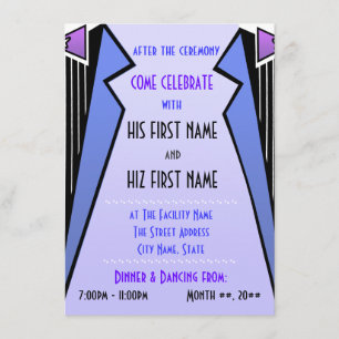 Invitation Smoking de Bauhaus - LBV (réception)