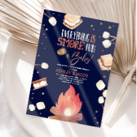 S'more Bonfire Smore Baby shower des couples plus