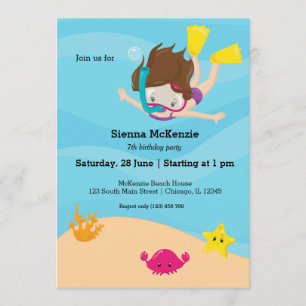 Invitation Snorkeling