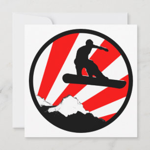 Invitation snowboard roux