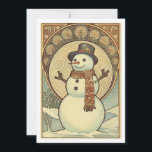 Invitation snowman<br><div class="desc">snowman</div>