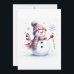 Invitation snowman<br><div class="desc">snowman</div>