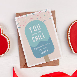 Invitation So Chill Kids Classroom Valentine's Day Card