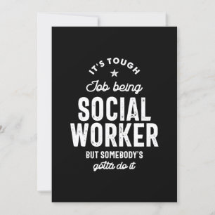 Invitation Social Worker Job Title Cadeau