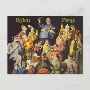 Invitation sociale à la soirée de bureau Réunion d