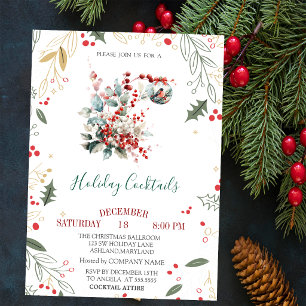 Invitation Société de Boules de Baies de Houx de Noël d'Oisea