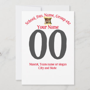 Invitation Softball Nom de l'équipe Nom de l'équipe Ville Éta