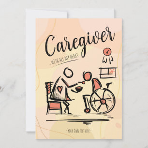 Invitation Soigneur ...Avec Tout Mon Coeur. Cadeau