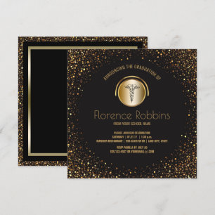 Invitation Soins infirmiers Cérémonie d'épinglage d'or