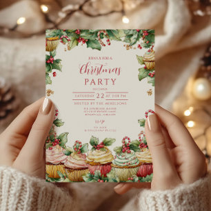 Invitation Soins sucrés de Whimsical Noël