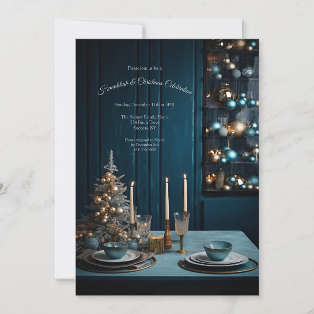 Invitation Soirée (Devant)