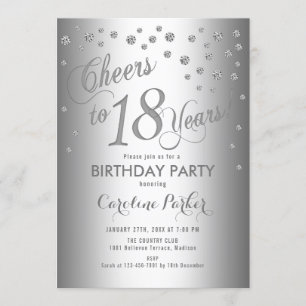 Invitation Soirée 18e anniversaire