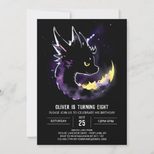 Invitation Soirée Céleste avec Dragon Fantaisiste