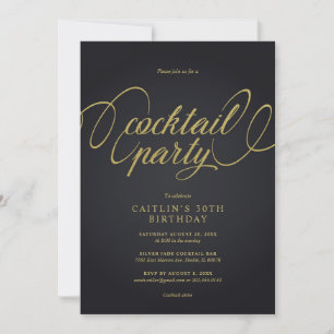 Invitation Soirée Cocktail