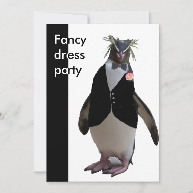 Invitation - soirée costumée (Devant)