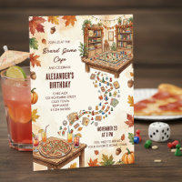 Soirée d'anniversaire au café de jeux de société c