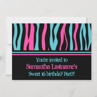 Invitation Soirée de 16 ans