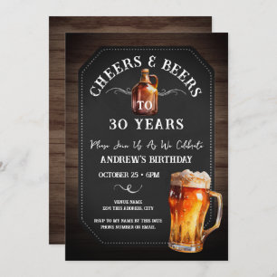 Invitation Soirée de 30e anniversaire