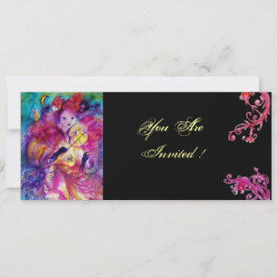 INVITATION SOIRÉE DE BAL MASQUÉ