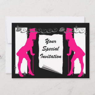 Invitation Soirée de célibataire sophistiquée