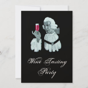 Invitation SOIRÉE DE DÉGUSTATION DE VIN DE SOMMELIER ,Champag
