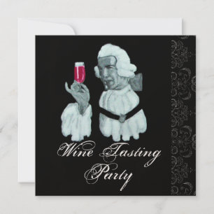 Invitation SOIRÉE DE DÉGUSTATION DE VIN DE SOMMELIER Damas, C