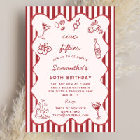 Soirée de dîner de pâtes italiennes des années 50 