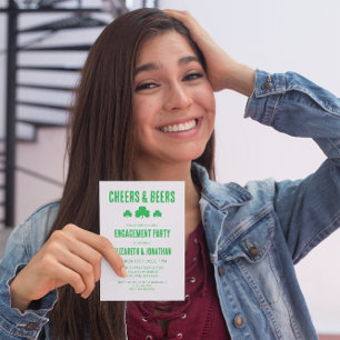 Invitation Soirée de fiançailles