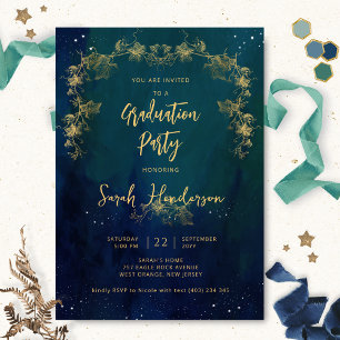 Invitation Soirée de fin d'année unique et élégante