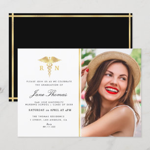 Invitation Soirée de fin d'études en soins infirmiers