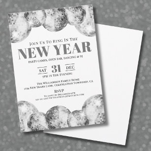 Invitation Soirée de la Saint-Sylvestre