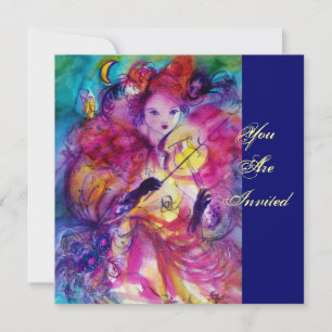 INVITATION SOIRÉE DE MASQUERADE