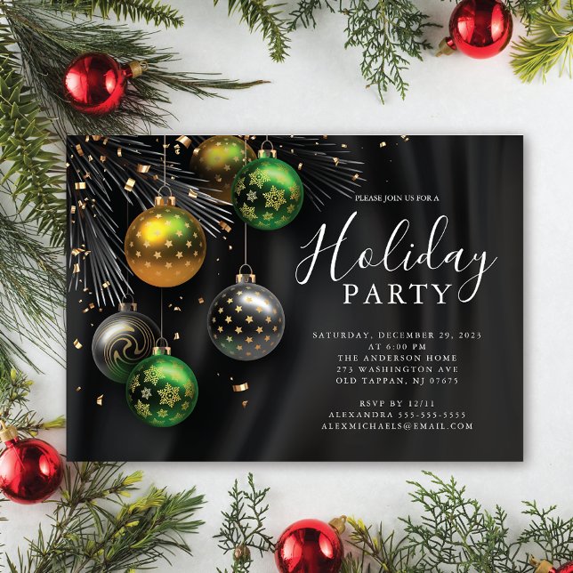 Invitation Soirée de Noël (Créateur téléchargé)