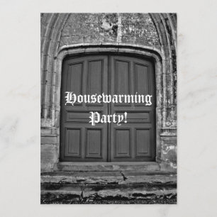 Invitation Soirée de réchauffage gothique