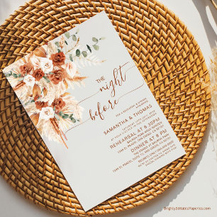 Invitation Soirée de répétition de calligraphie avant