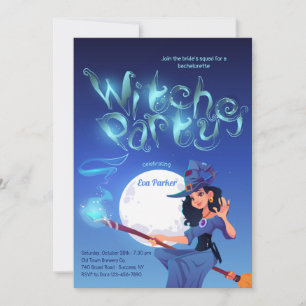 Invitation Soirée de Sorcières