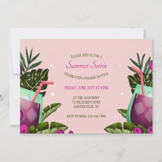 Invitation Soirée d'été