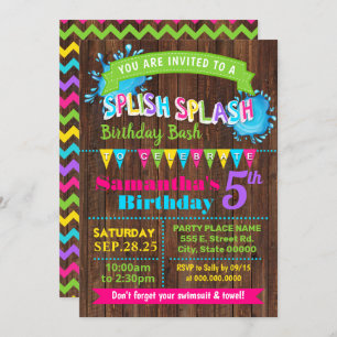 Invitation Soirée d'été à l'occasion de l'anniversaire de Spl