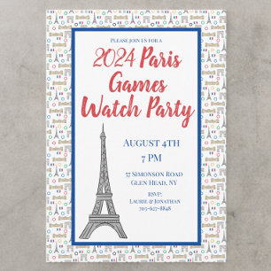Invitation Soirée d'été des Jeux de Paris 2024