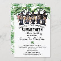 Soirée d'été Witches Girls Pool Bash