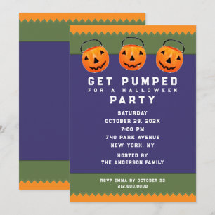 Invitation Soirée d'Halloween