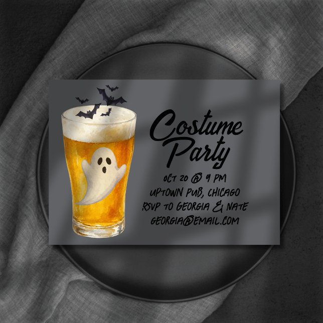 Invitation Soirée d'Halloween (Créateur téléchargé)